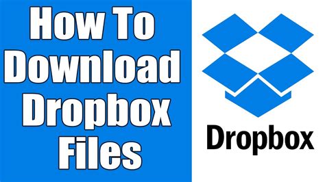 dropbox download to computer